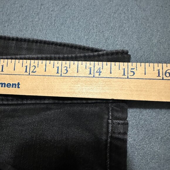 Levi's 711 Skinny Jeans Women's Size 30x30 Black Tab Dark Wash cotton blend - Picture 7 of 16